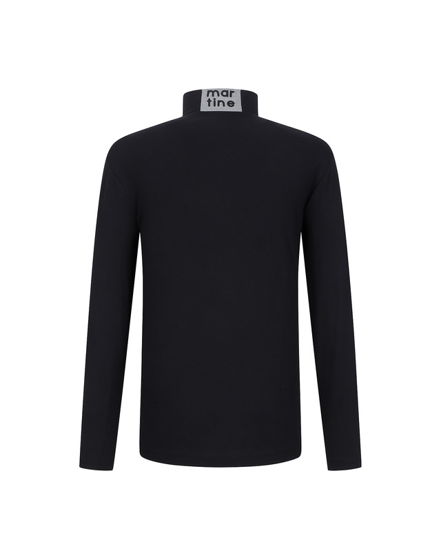 마틴골프 Neck Logo Point Baselayer_Black (Men) 블랙 착용컷