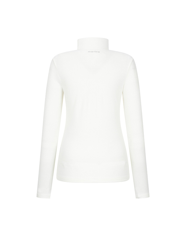 마틴골프 Turtle Neck Baselayer_O/White 흰색 착용컷