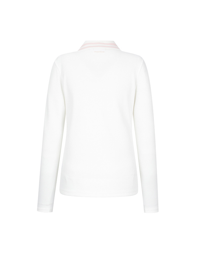 마틴골프 Collar Point Polo Shirts_O/White 흰색 착용컷