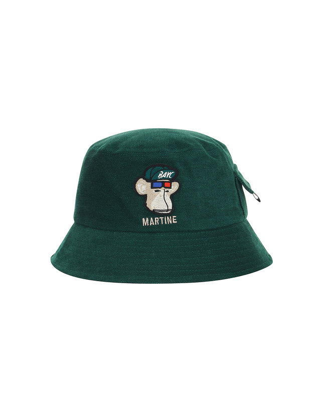 마틴골프 Collaboration Bucket Hat_D/Khaki (Men) 카키 착용컷