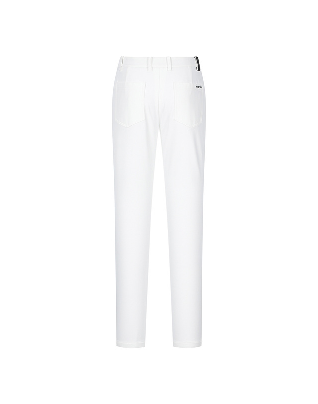 마틴골프 Stretch Essential Fit Pants_O/White (Men) 흰색 착용컷