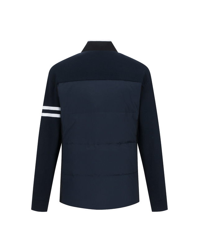 마틴골프 Knit Hybrid Down Jumper_Navy (Men) 네이비 착용컷