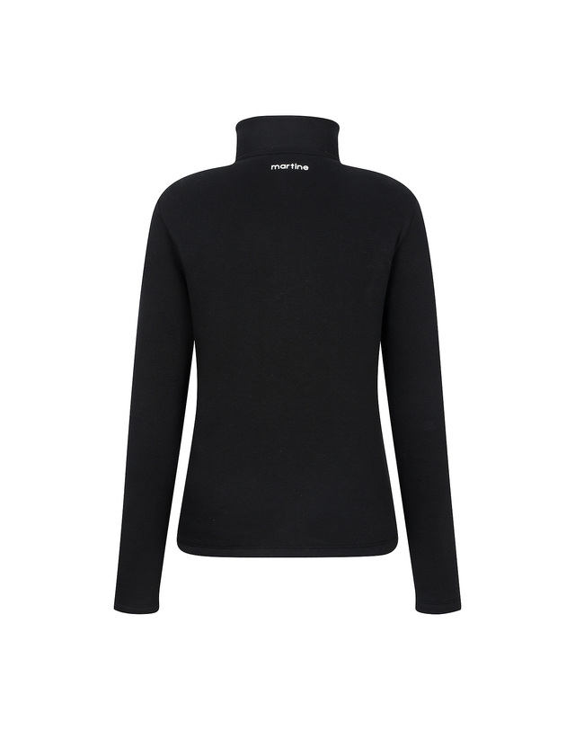 마틴골프 Half Zip-up Collar Shirts_Black 블랙 착용컷