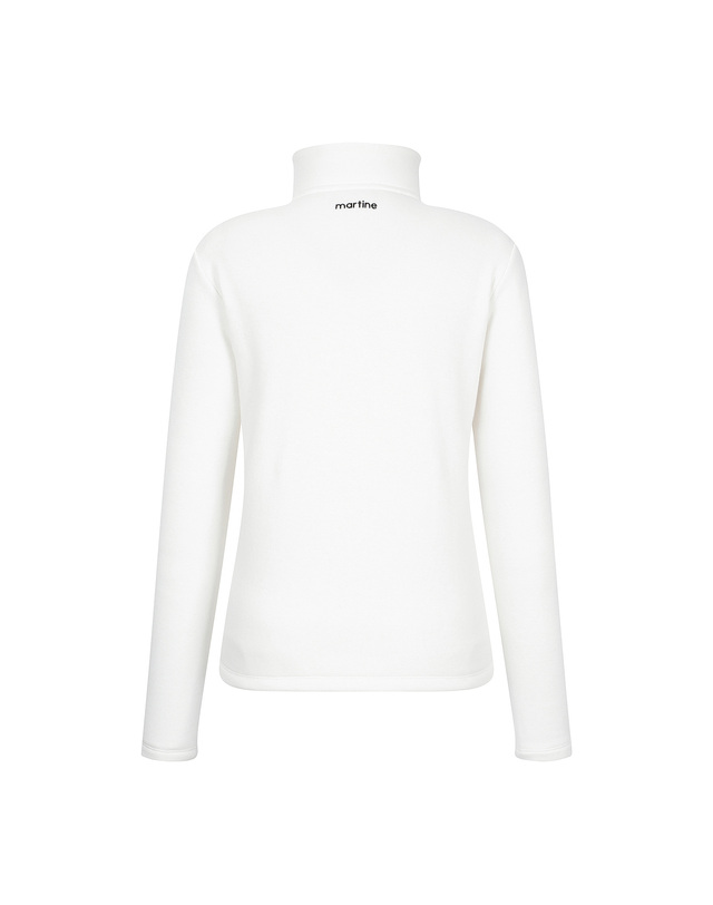 마틴골프 Half Zip-up Collar Shirts_O/White 흰색 착용컷