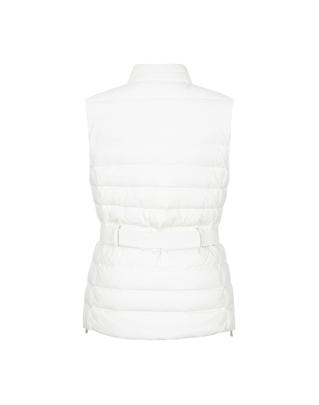 마틴골프 Belt Point Down Vest_Ivory 아이보리 착용컷