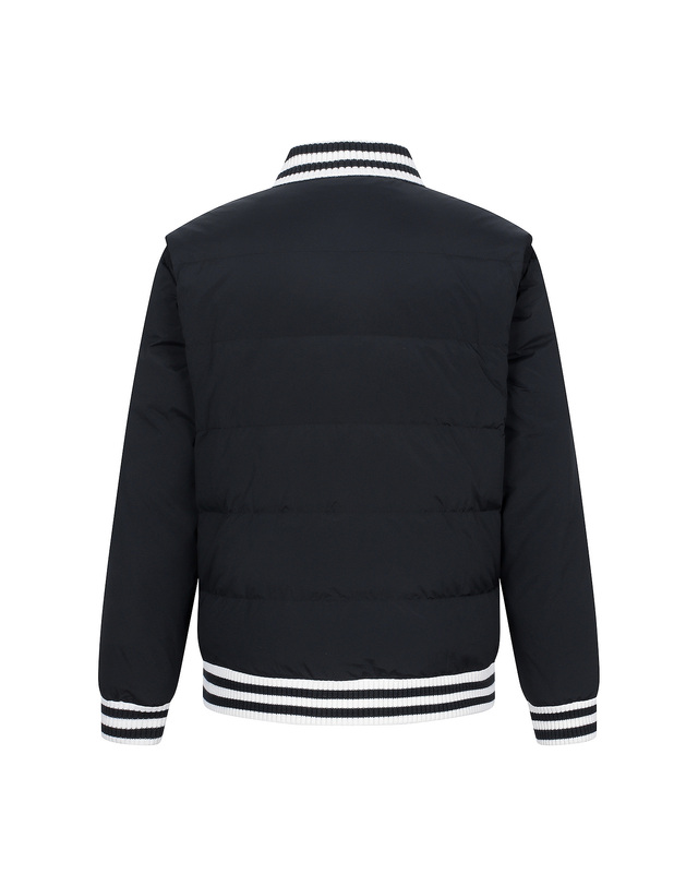 마틴골프 Logo Wappen Down Jumper_Black (Men) 블랙 착용컷