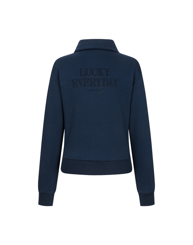 마틴골프 Half Zip-up Shirts_Navy 네이비 착용컷