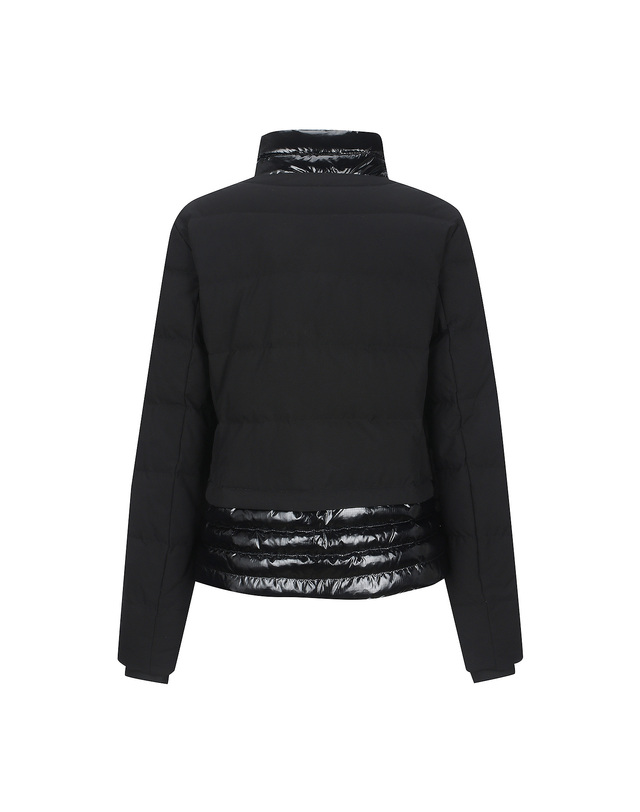 마틴골프 Shining Point Padding Jumper_Black 블랙 착용컷