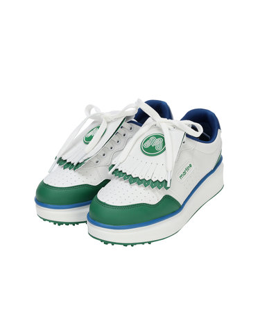 Color Tassel Spikeless Sneakers_Green