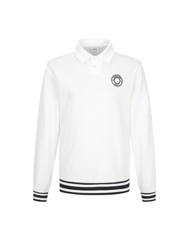Blouson Polo Shirts_O/White (Men)