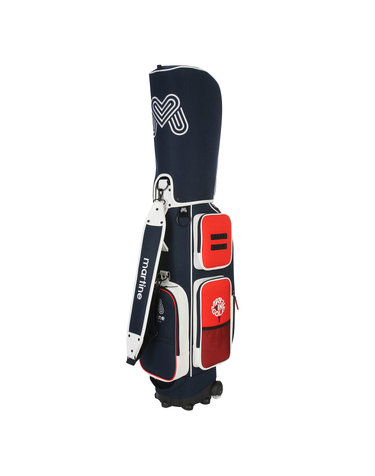 Color Pocket Wheel Caddie Bag_Navy (Uni)