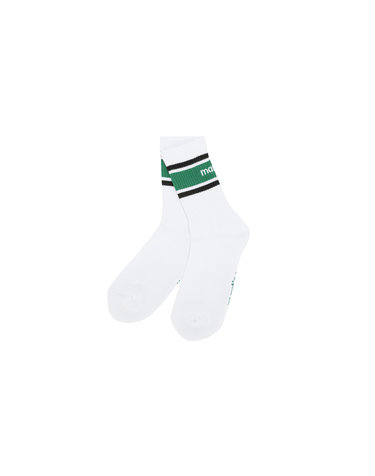 Stripe Middle Socks_Green (Men)