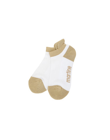 Color Point Short Socks_Beige