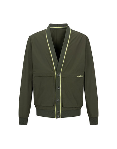 Woven Cardigan_Khaki (Men)