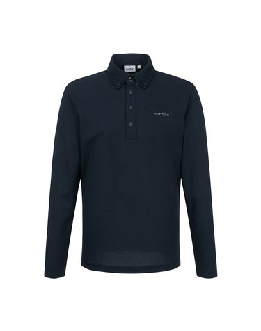 Button Down Polo Shirts_Navy (Men)
