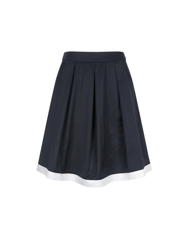 Tip Color Flared Culotte_Navy