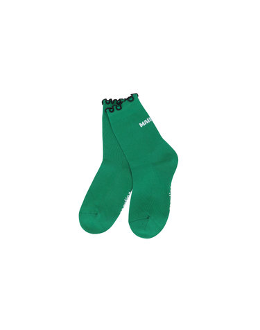 Frill Middle Socks_Green