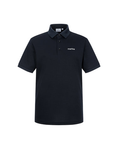 Silket Polo Shirts_Navy (Men)