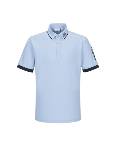 Basic Fit Polo Shirts_S/Blue (Men)