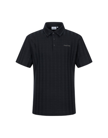 Slim Fit Polo Shirts_Black (Men)