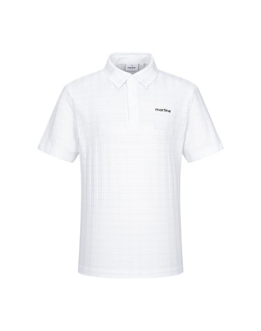 Slim Fit Polo Shirts_White (Men)