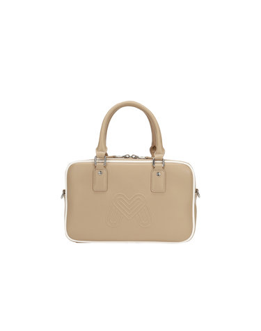Square Pocket Tote Bag _BEIGE