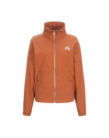 Logo Point Windbreaker Jumper_CAMEL