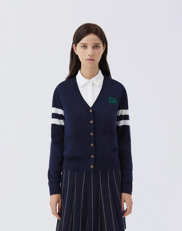 Double Stripe Cardigan_NAVY