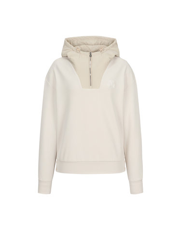 Padded Hoodie T shirts_BEIGE (QW0EKS30853)