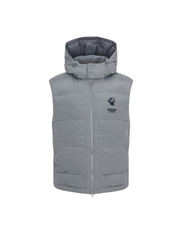 BAYC Hoodie Down Vest_L/GRAY (Men)