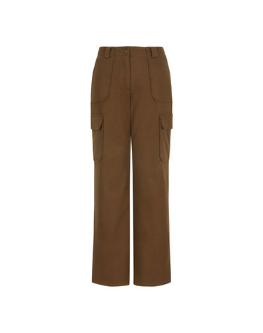 Out Pocket Cargo Pants_BROWN*