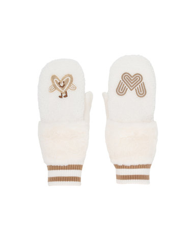 Martiny Fur Gloves_WHITE