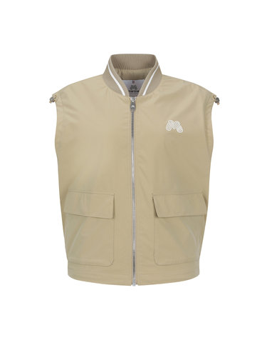 Shawl Collar Vest_Beige