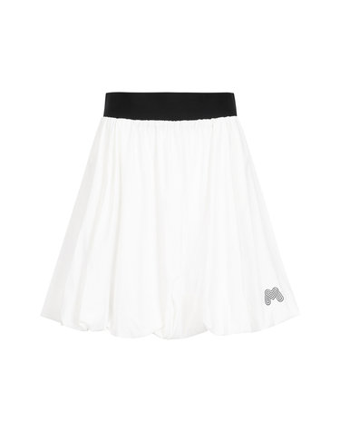Balloon Skirt_O/White