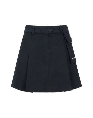 Belt Pocket Culottes_Navy