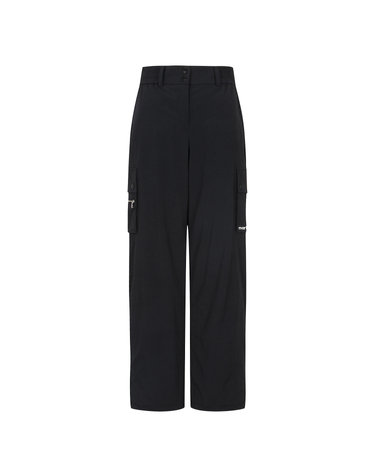 Out Pocket Cargo Wide Pants_Black