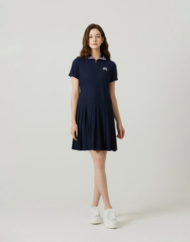 Pique Jersey One-piece_Navy