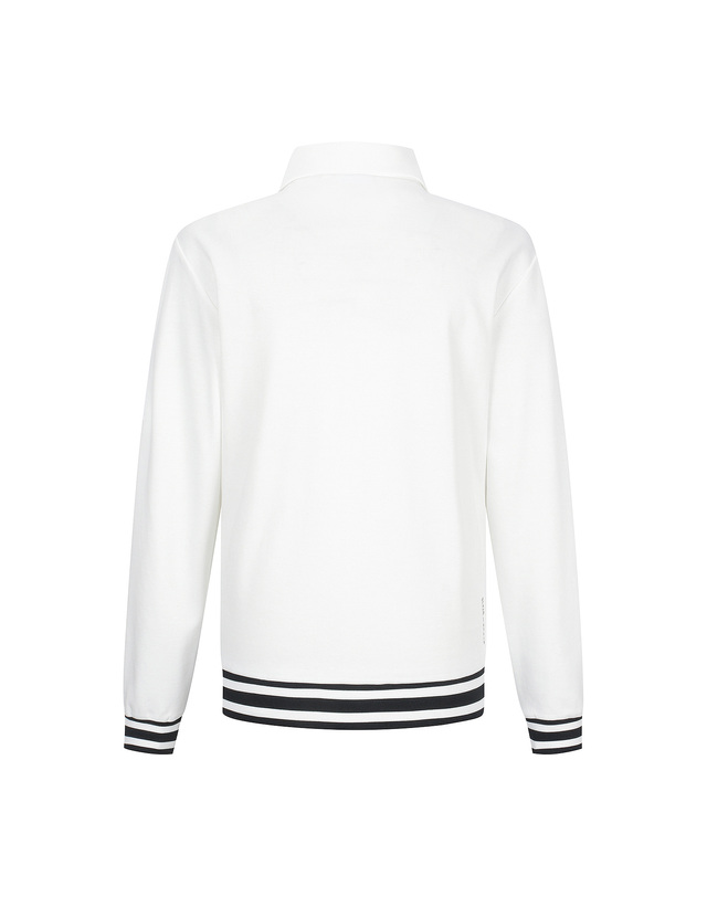 마틴골프 Blouson Polo Shirts_O/White (Men) 흰색 착용컷