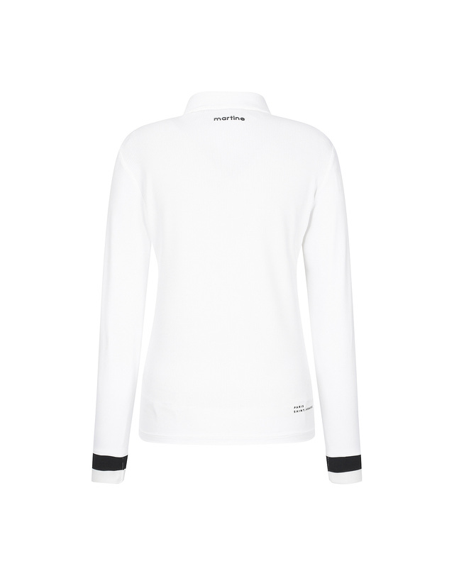 마틴골프 Sleeve Tip Point Polo Shirts_O/White 흰색 착용컷