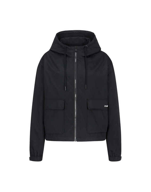 마틴골프 Hood Pattern Windbreaker_Black 블랙 착용컷