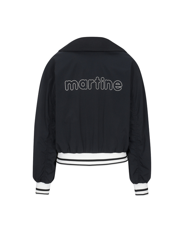 마틴골프 Bomber Jumper_Black 블랙 착용컷
