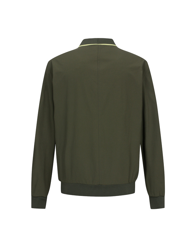 마틴골프 Woven Cardigan_Khaki (Men) 카키 착용컷
