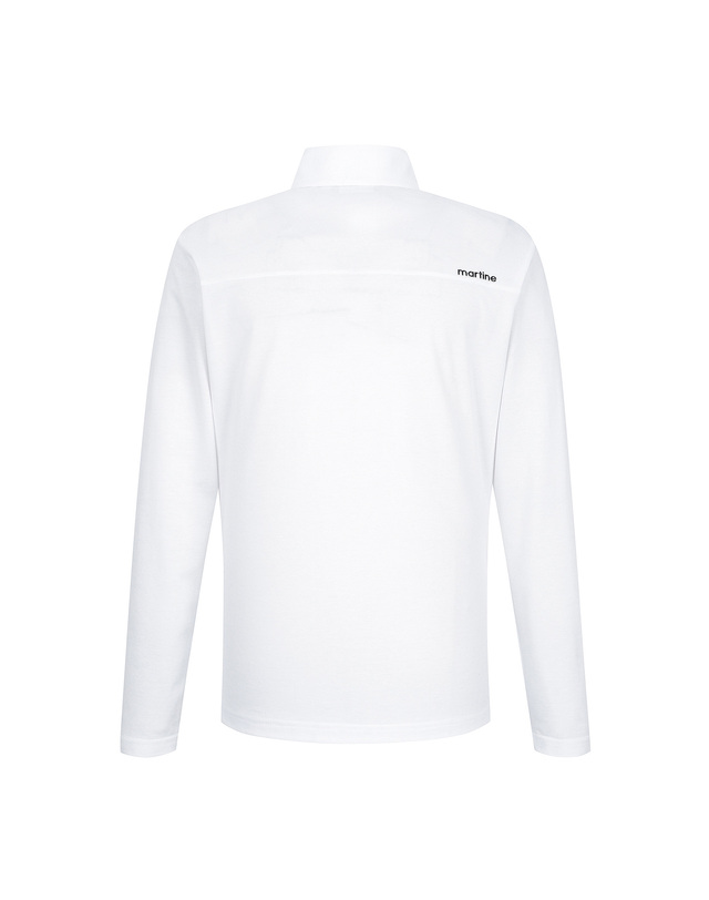 마틴골프 Button Down Polo Shirts_O/White (Men) 흰색 착용컷