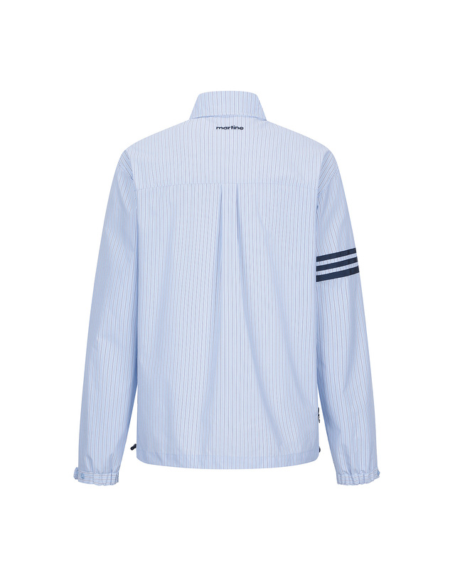 마틴골프 Button Down Shirts_Blue (Men) 블루 착용컷