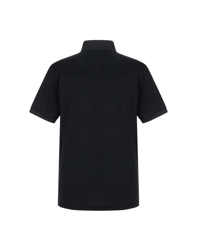 마틴골프 Silket Polo Shirts_Black (Men) 블랙 착용컷