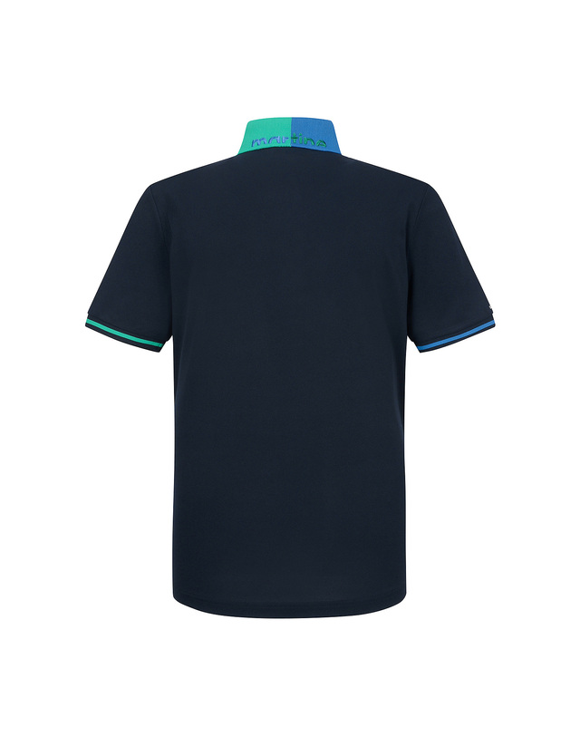 마틴골프 Half&Half Collar Polo Shirts_Navy (Men) 네이비 착용컷