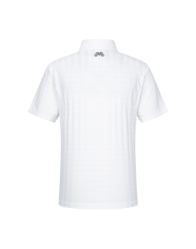 마틴골프 Slim Fit Polo Shirts_White (Men) 흰색 착용컷
