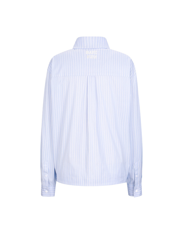 마틴골프 Stripe String Shirts_Blue (Uni) 블루 착용컷