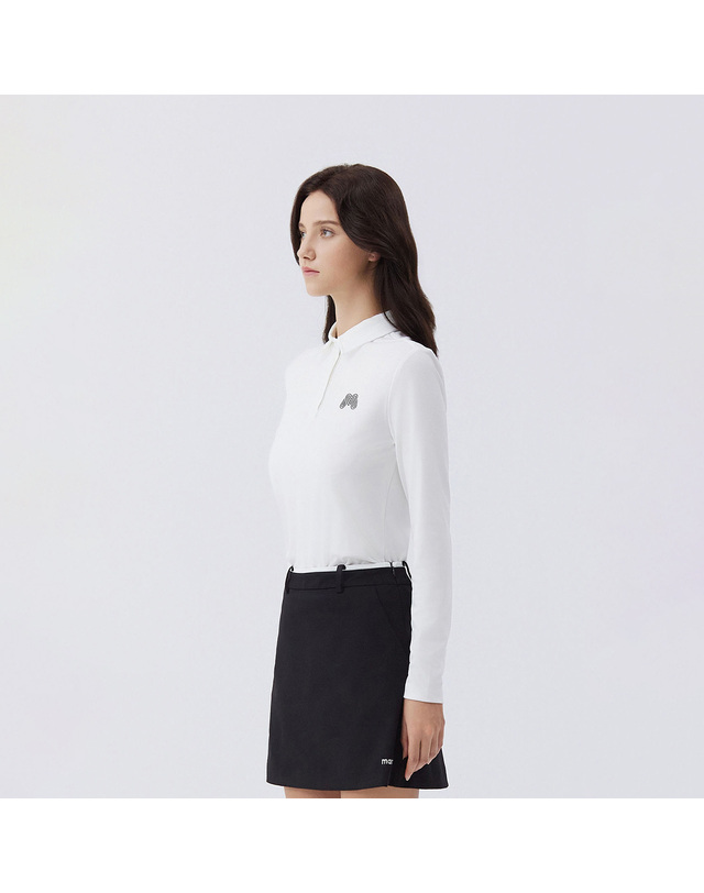 마틴골프 Polo Neck T shirts _OFF-WHITE 흰색 착용컷