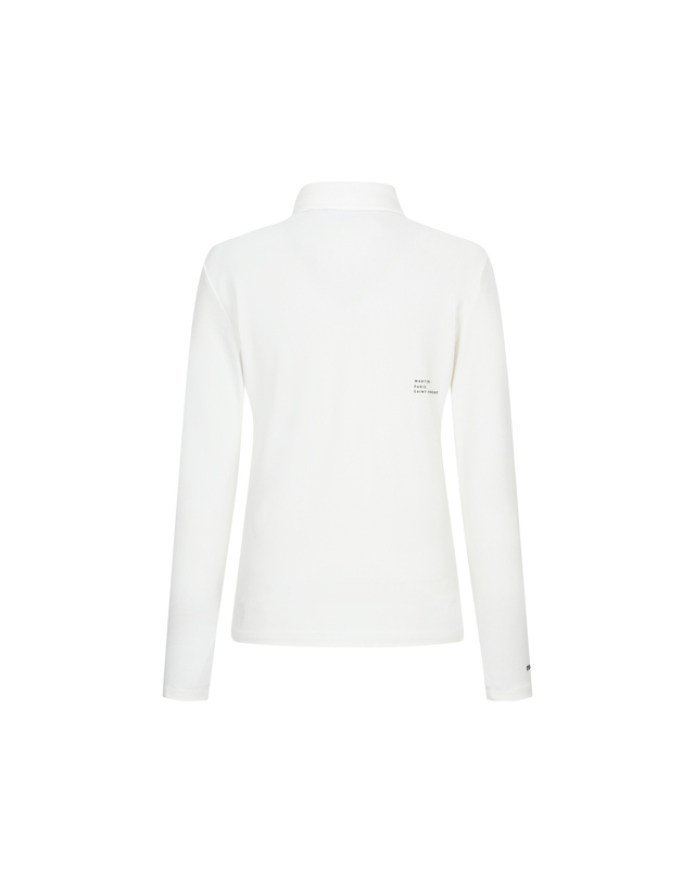 마틴골프 Polo Neck T shirts _OFF-WHITE 흰색 착용컷